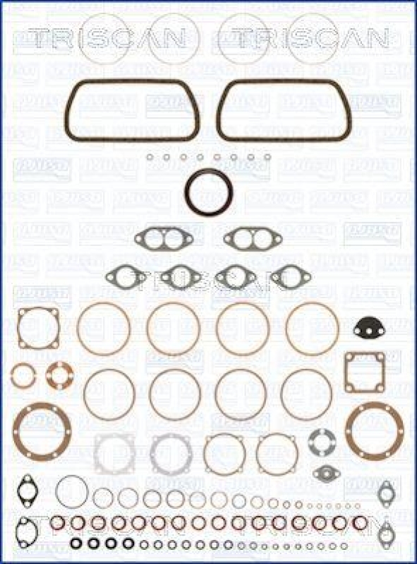 TRISCAN 599-8509 Dichtungssatz Komplett für Volkswagen