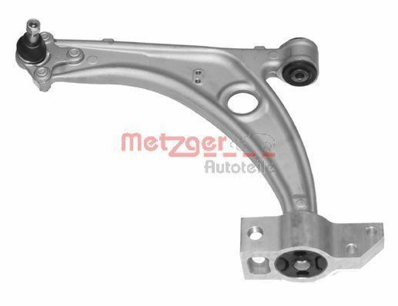 METZGER 58014801 Lenker, Radaufhängung für AUDI/SEAT/VW VA links UNTEN