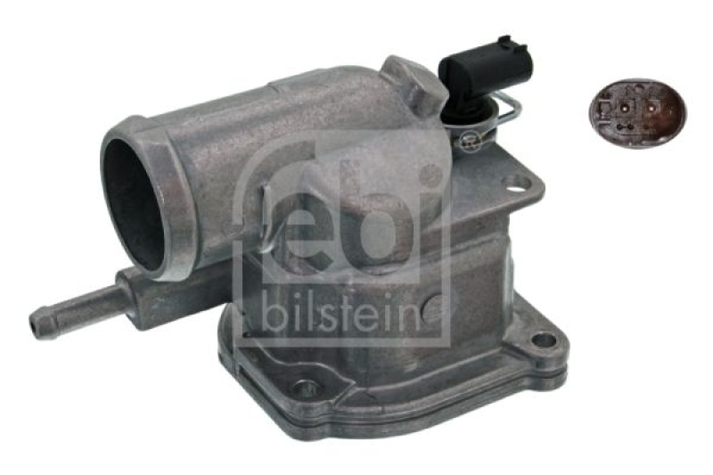 FEBI BILSTEIN 39396 Thermostat mit Gehäuse, Dichtung und Temperaturschalter für Mercedes-Benz