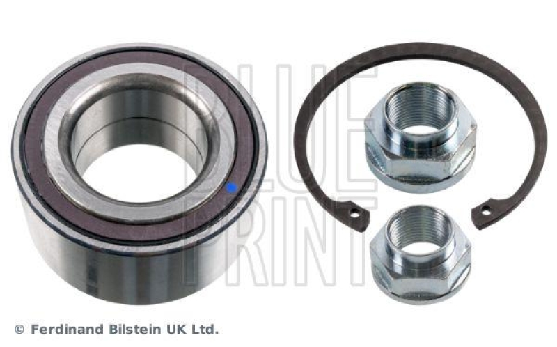 BLUE PRINT ADH28230 Radlagersatz mit ABS-Impulsring, Achsmutter und Sicherungsring für HONDA