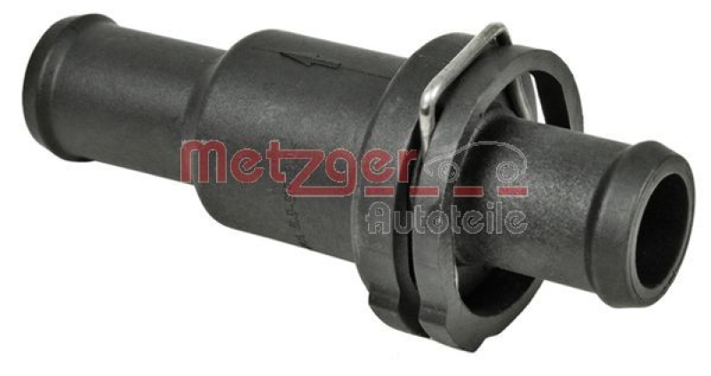 METZGER 4006255 Thermostat Kühlmittel, Mit Gehäuse für AUDI/SEAT/SKODA/VW/ÖFFNUNGSTEMP.[°C]75