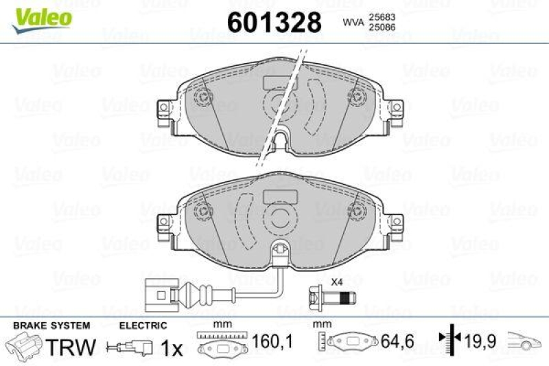 VALEO 601328 SBB-Satz PREMIUM