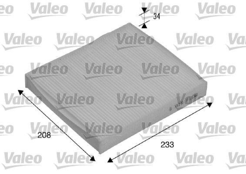 VALEO 715510 Innenraumluftfilter