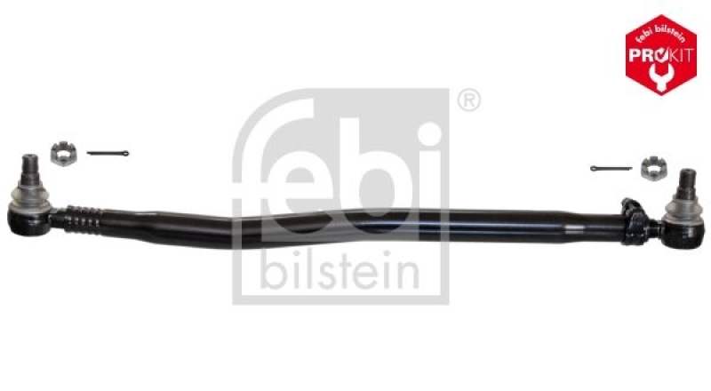 FEBI BILSTEIN 35187 Lenkstange mit Kronenmuttern und Splinten f&uuml;r Iveco