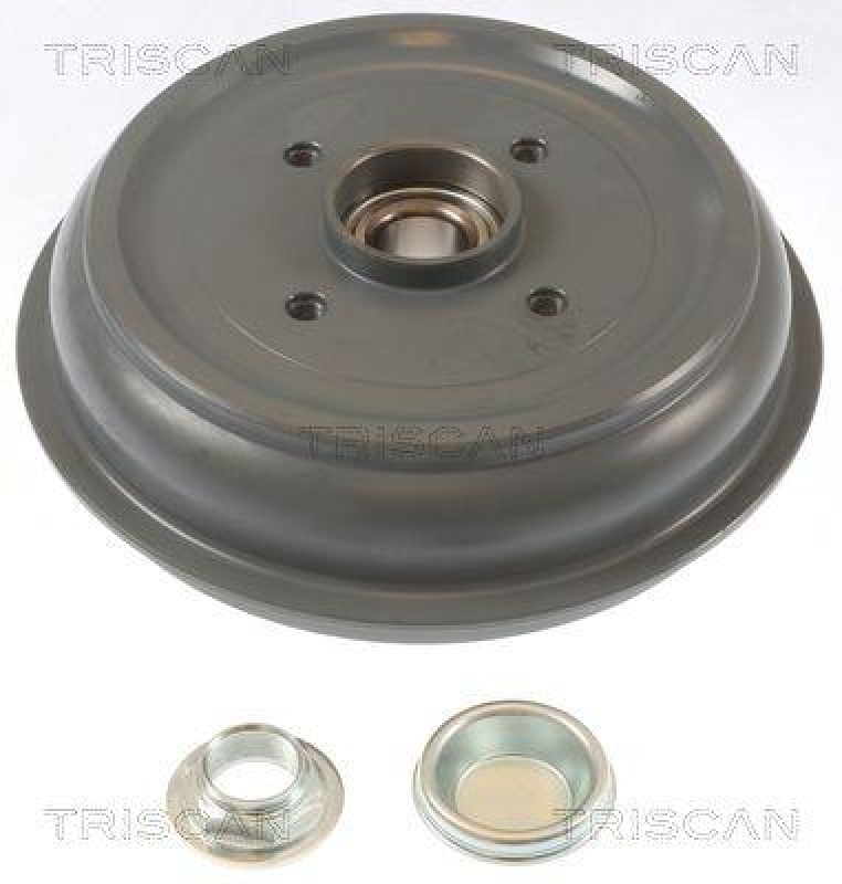 TRISCAN 8120 28209c Bremstrommel, Coated für Citroen, Peugeot