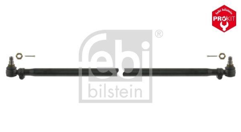 FEBI BILSTEIN 35188 Spurstange mit Kronenmuttern und Splinten für Iveco