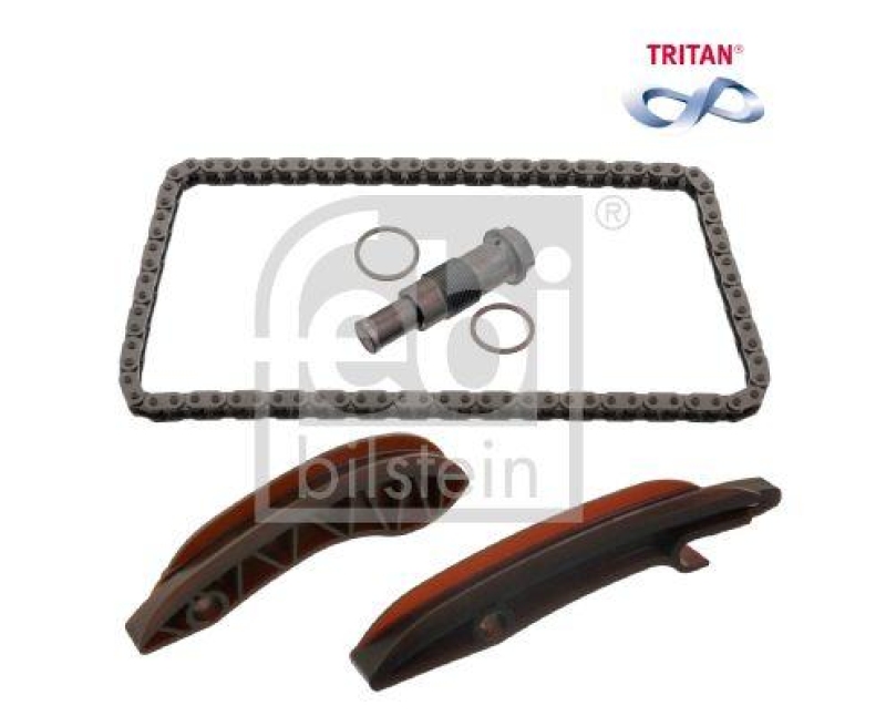 FEBI BILSTEIN 49506 Steuerkettensatz für Nockenwelle, TRITAN®-beschichtet für BMW