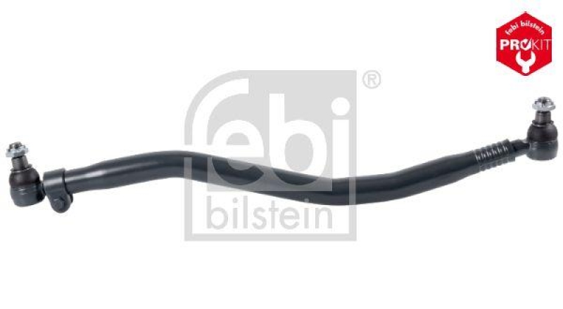 FEBI BILSTEIN 35189 Lenkstange mit Kronenmuttern und Splinten für Iveco