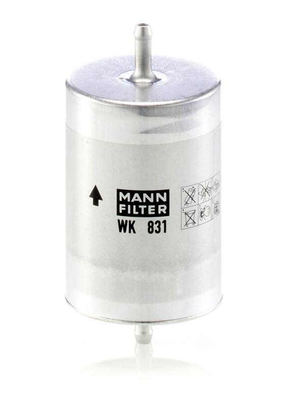 MANN-FILTER WK 831 Kraftstoffilter für Mercedes-Benz