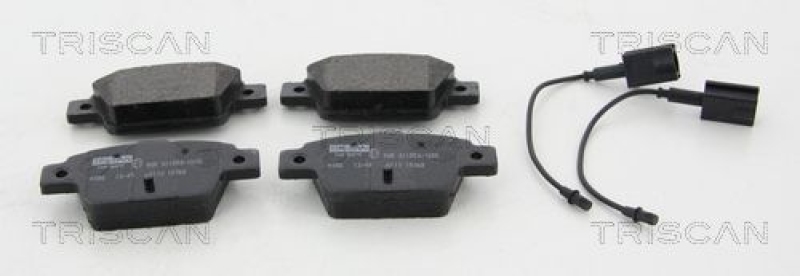 TRISCAN 8110 15068 Bremsbelag Hinten für Fiat, Lancia