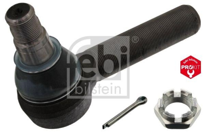 FEBI BILSTEIN 39405 Spurstangenendstück mit Kronenmutter und Splint für M A N