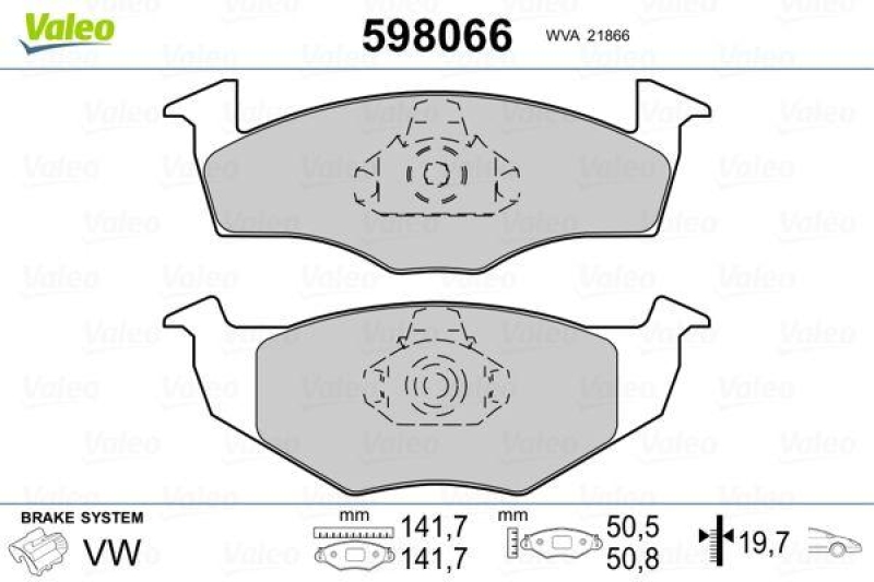 VALEO 598066 SBB-Satz PREMIUM