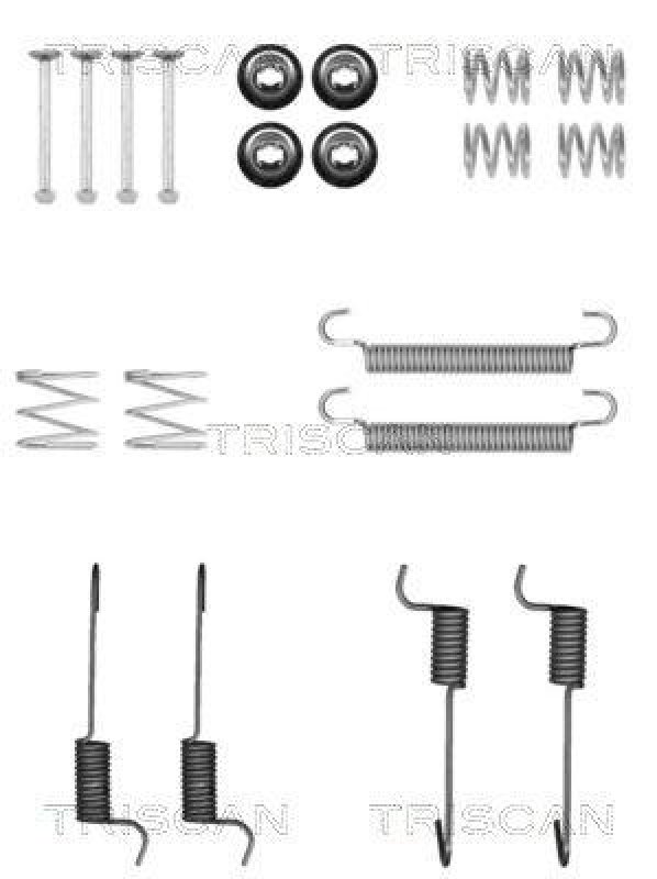 TRISCAN 8105 432591 Montagesatz F. Bremsbacken für Hyundai, Kia