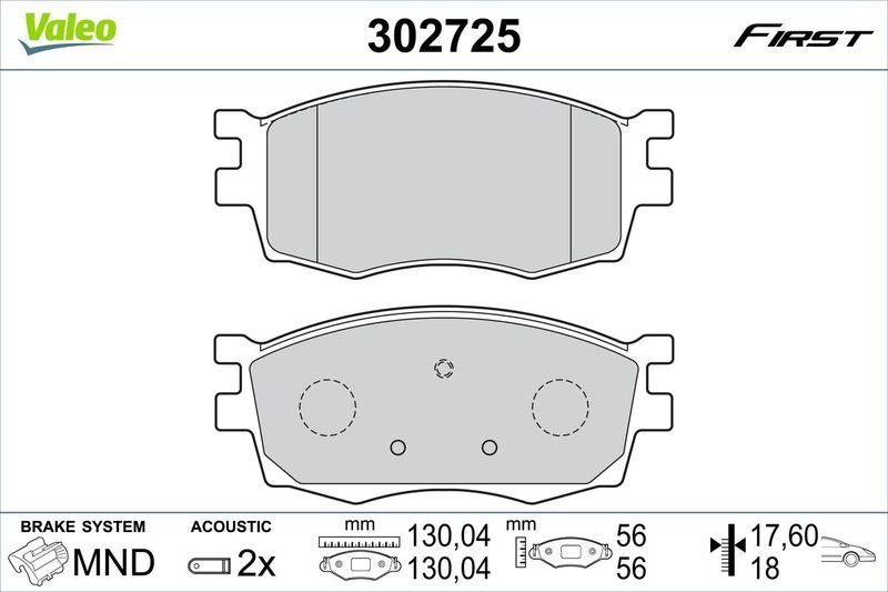 VALEO 302725 SBB-Satz - FIRST