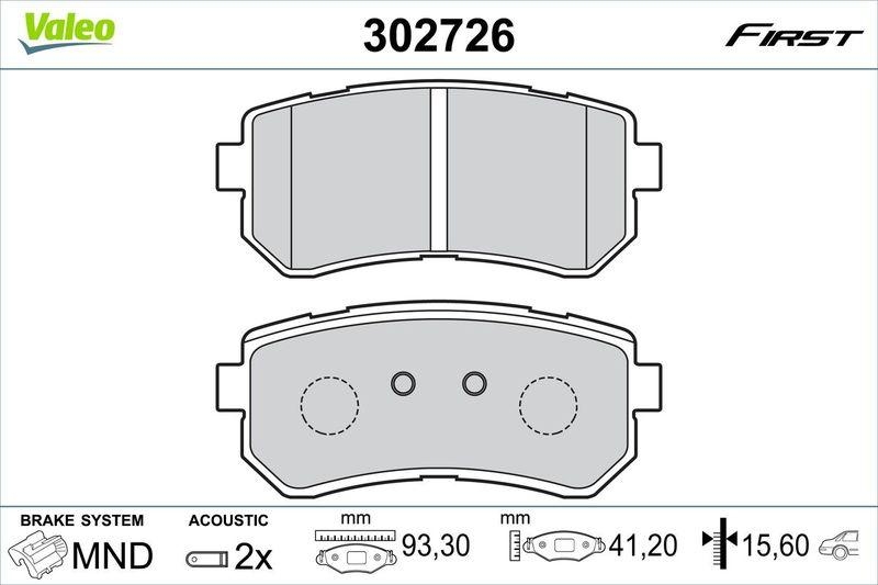 VALEO 302726 SBB-Satz - FIRST