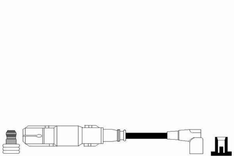 NGK 44097 Zündkabel PU-3A-000 236 060 |Zündleitung