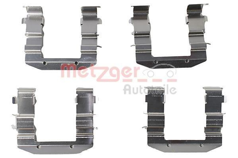 METZGER 109-0037 Zubeh&ouml;rsatz, Scheibenbremsbelag f&uuml;r HYUNDAI