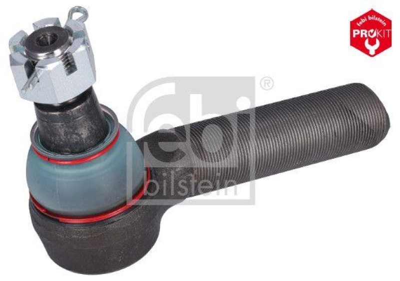 FEBI BILSTEIN 39407 Spurstangenendstück mit Kronenmutter und Splint für Volvo