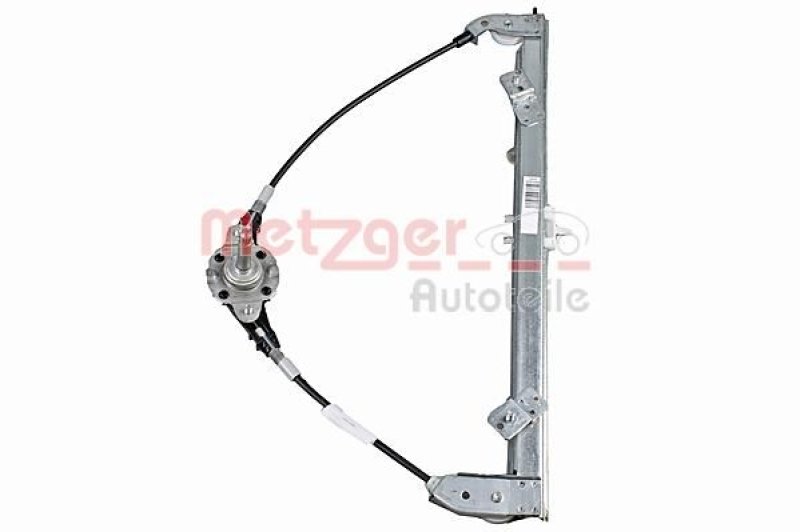 METZGER 2160627 Fensterheber Ohne Motor für FIAT vorne links