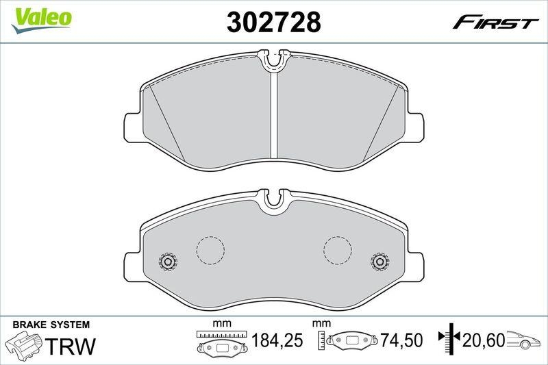 VALEO 302728 SBB-Satz - FIRST