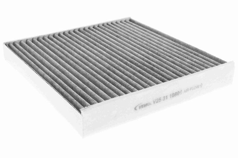 VEMO V25-31-1080 Filter, Innenraumluft 213x200x25 mm, Textilrahmen für FORD