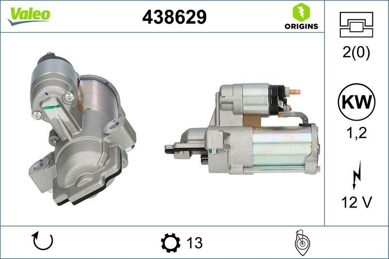 VALEO 438629 Starter Neu - ORIGINS