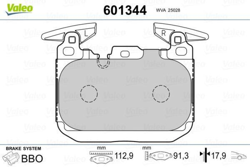 VALEO 601344 SBB-Satz PREMIUM