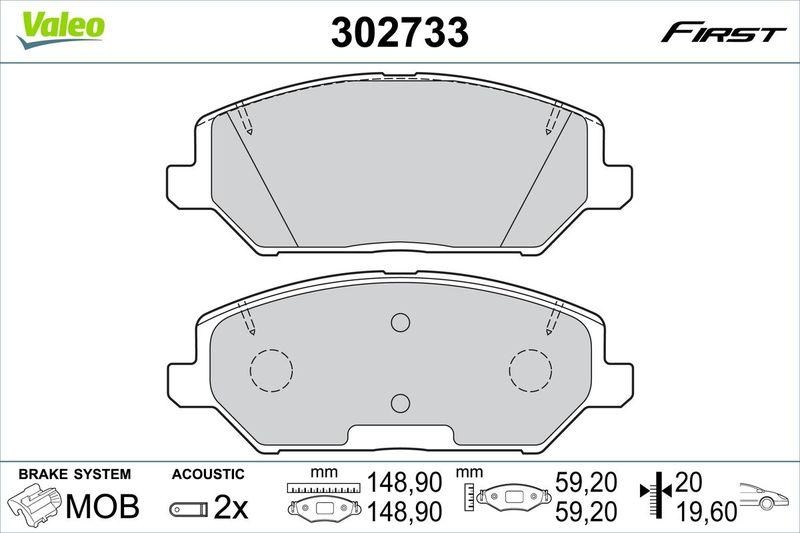 VALEO 302733 SBB-Satz - FIRST