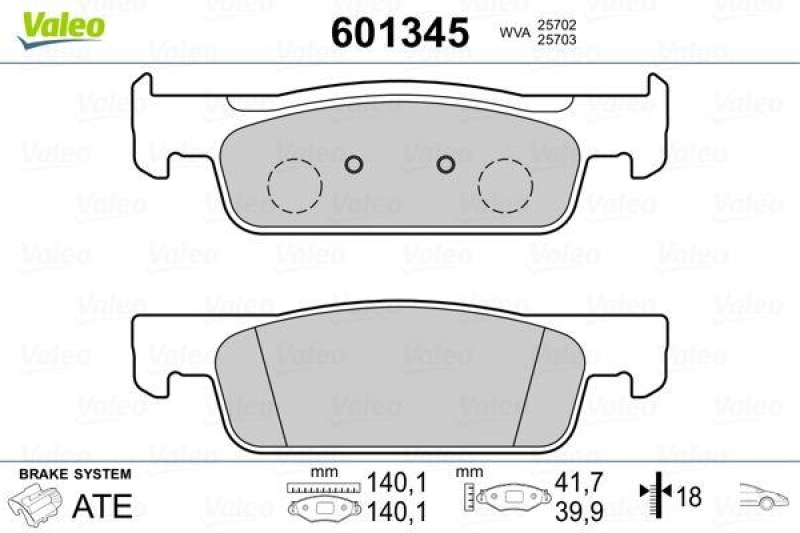 VALEO 601345 SBB-Satz PREMIUM