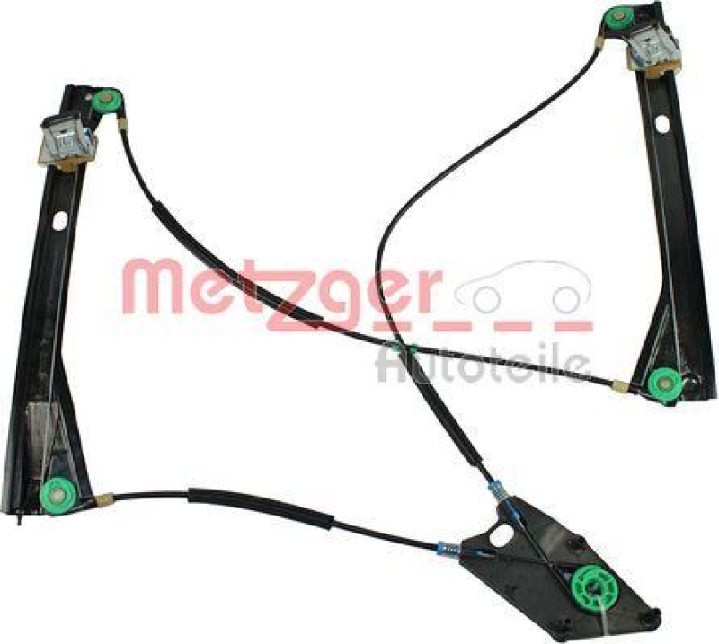 METZGER 2160385 Fensterheber Ohne Motor für VW vorne links