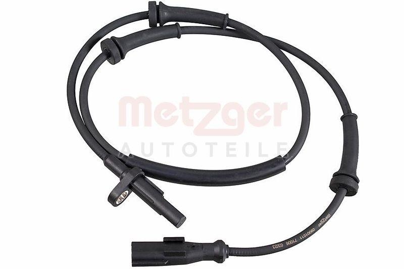 METZGER 09001511 Sensor, Raddrehzahl für FIAT/NISSAN/OPEL/RENAULT HA links/rechts