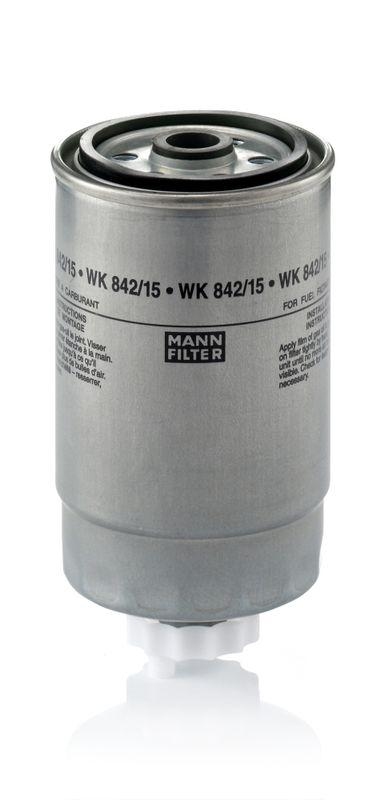 MANN-FILTER WK 842/15 Kraftstoffilter für Fiat Gruppe