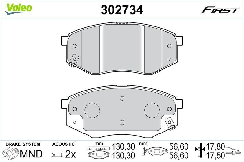 VALEO 302734 SBB-Satz - FIRST