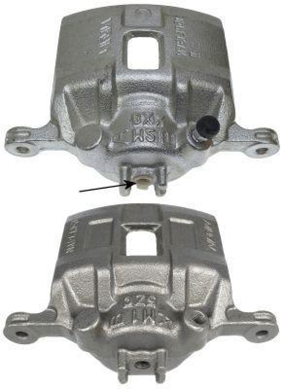 HELLA 8AC 355 388-741 Bremssattel für HONDA