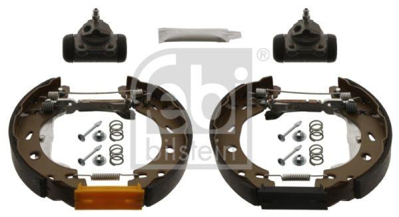 FEBI BILSTEIN 38618 Bremsbackensatz mit Anbaumaterial für SMART