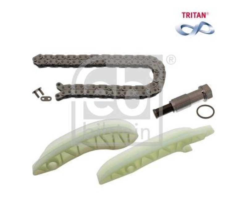 FEBI BILSTEIN 49518 Steuerkettensatz für Nockenwelle, TRITAN®-beschichtet für BMW