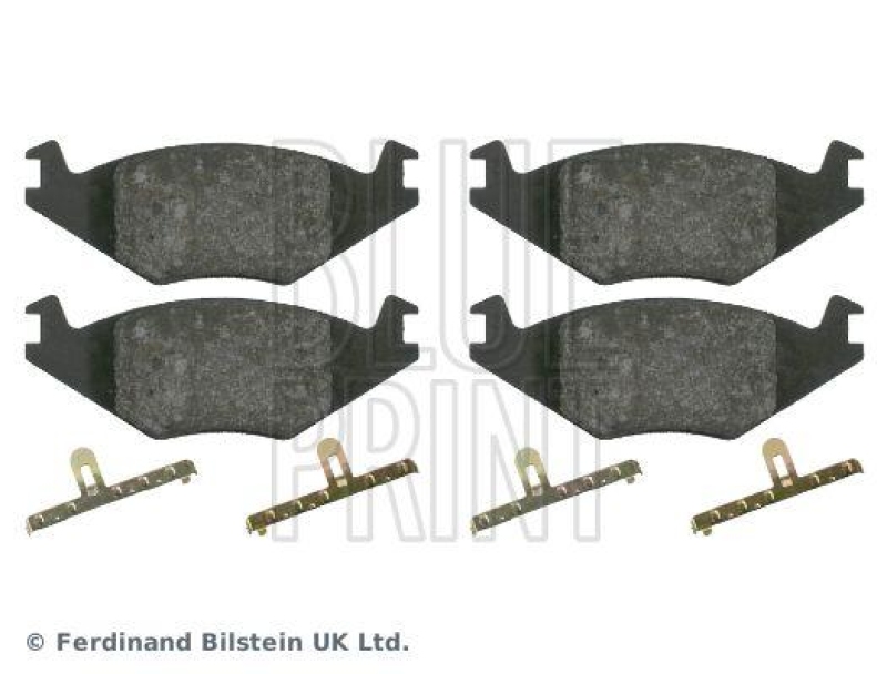 BLUE PRINT ADV184275 Bremsbelagsatz mit Befestigungsmaterial f&uuml;r VW-Audi