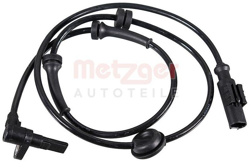 METZGER 09001515 Sensor, Raddrehzahl für FIAT/LANCIA VA links/rechts