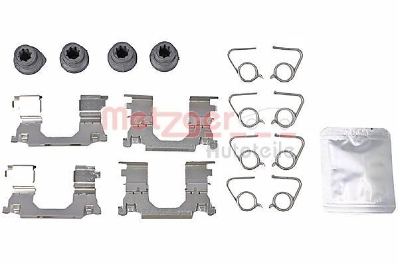 METZGER 109-0053 Zubehörsatz, Scheibenbremsbelag für NISSAN/RENAULT