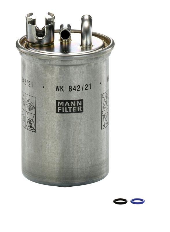 MANN-FILTER WK 842/21 x Kraftstoffilter für VW