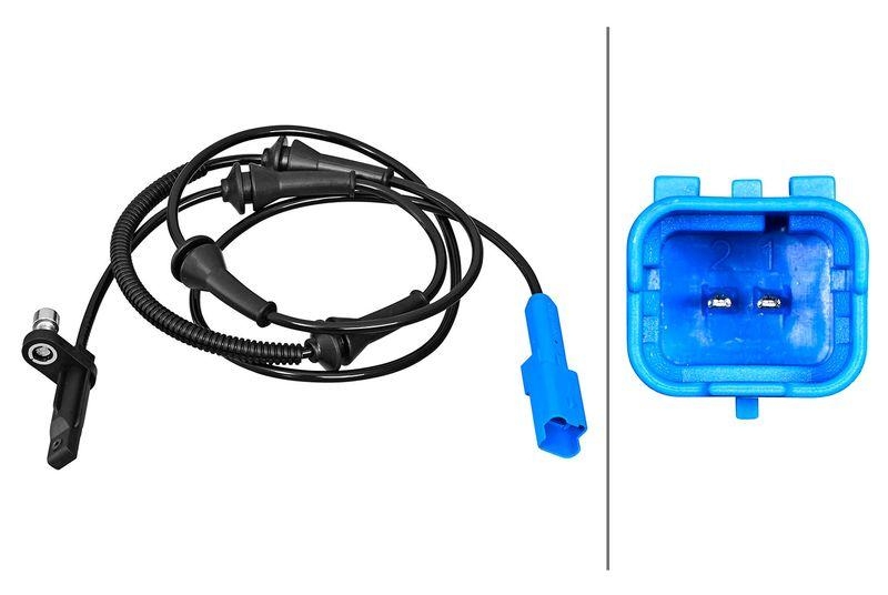 HELLA 6PU 358 217-071 Sensor, Raddrehzahl