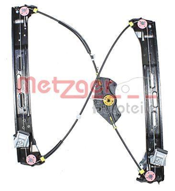 METZGER 2160450 Fensterheber Ohne Motor für SEAT/VW vorne rechts