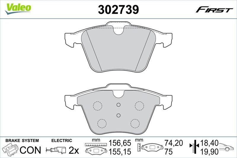 VALEO 302739 SBB-Satz - FIRST