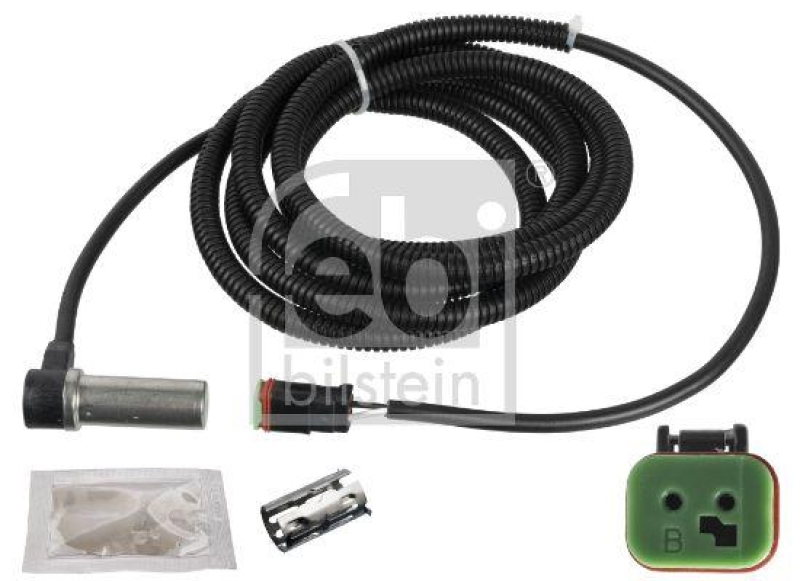 FEBI BILSTEIN 171611 ABS-Sensor mit Hülse und Fett für RENAULT (RVI)