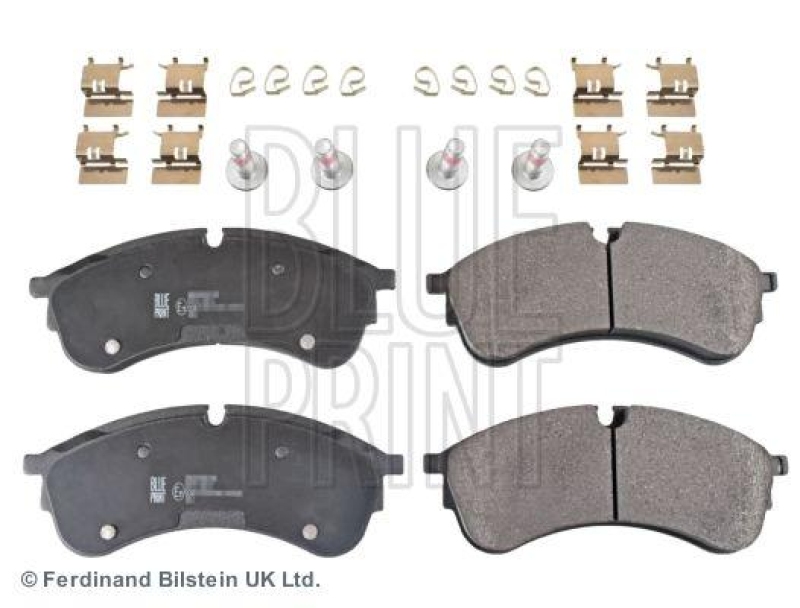 BLUE PRINT ADV184279 Bremsbelagsatz mit Befestigungsmaterial f&uuml;r VW-Audi