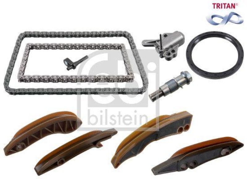 FEBI BILSTEIN 174035 Steuerkettensatz für Nockenwelle, TRITAN®-beschichtet für BMW