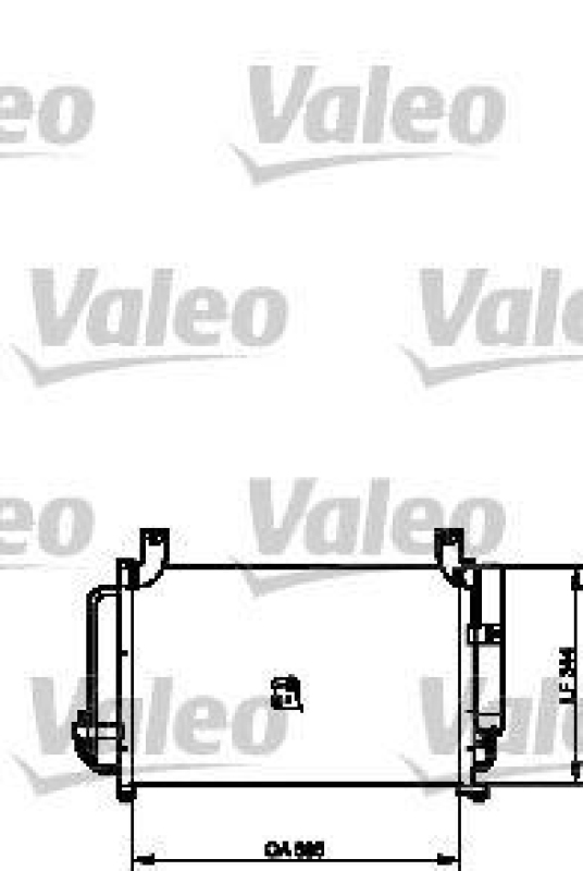 VALEO 814342 Kondensator Kia Rio