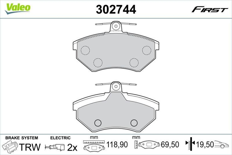 VALEO 302744 SBB-Satz - FIRST