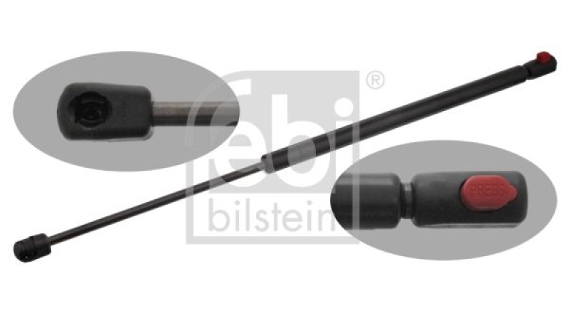 FEBI BILSTEIN 24733 Gasdruckfeder für Motorhaube für Mercedes-Benz