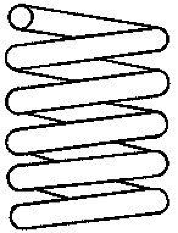 SACHS 996 043 Fahrwerksfeder